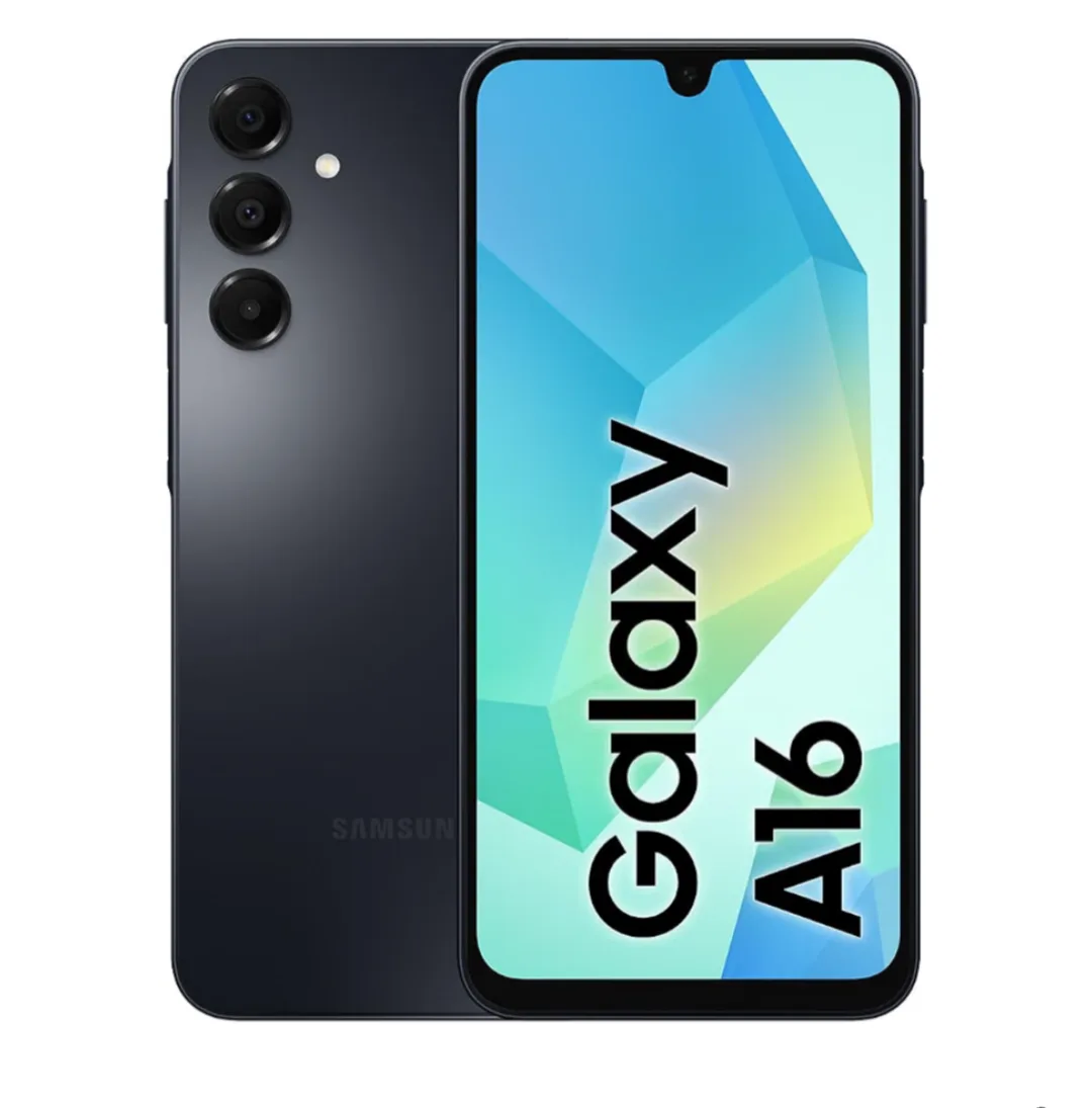 Samsung Galaxy A16 4G LTE (128 GB + 4 GB) Modelo internacional SM-A165F/DS desbloqueado de fábrica, 6.7", doble SIM, cámara triple de 50 MP (paquete c