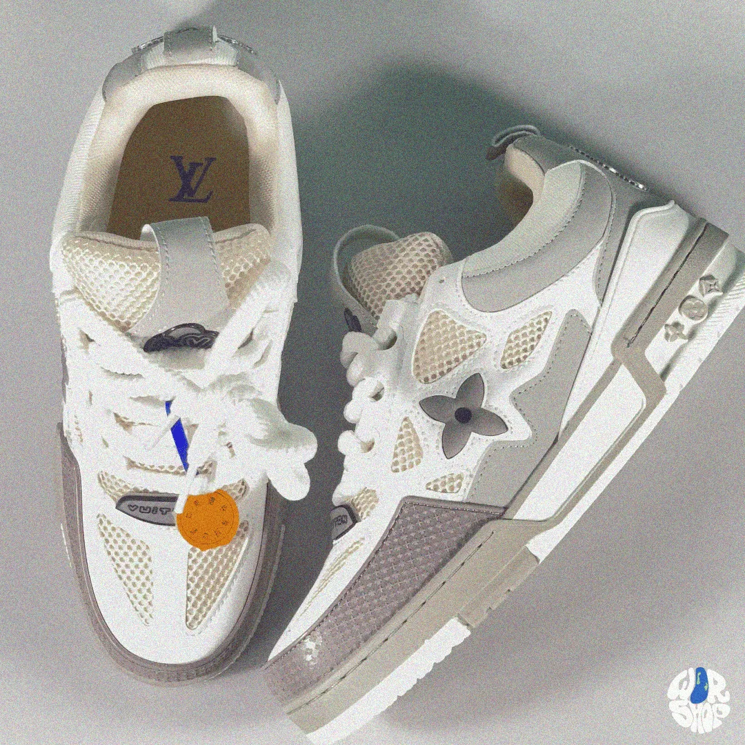 Louis Vuitton "LV Skate" Sneaker – Beige Premium - imagen adicional