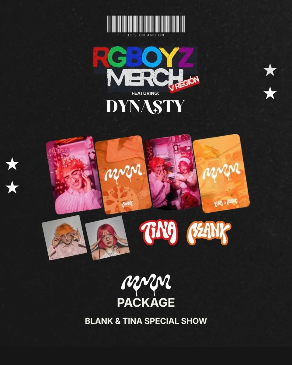 RANDOM PACKAGE MMM (2 PCS, 2 ID, 2 STICKERS, BLANK x TINA) SPECIAL STAGE