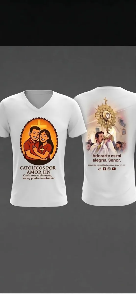 CAMISTA CATOLICOS POR AMOR HN