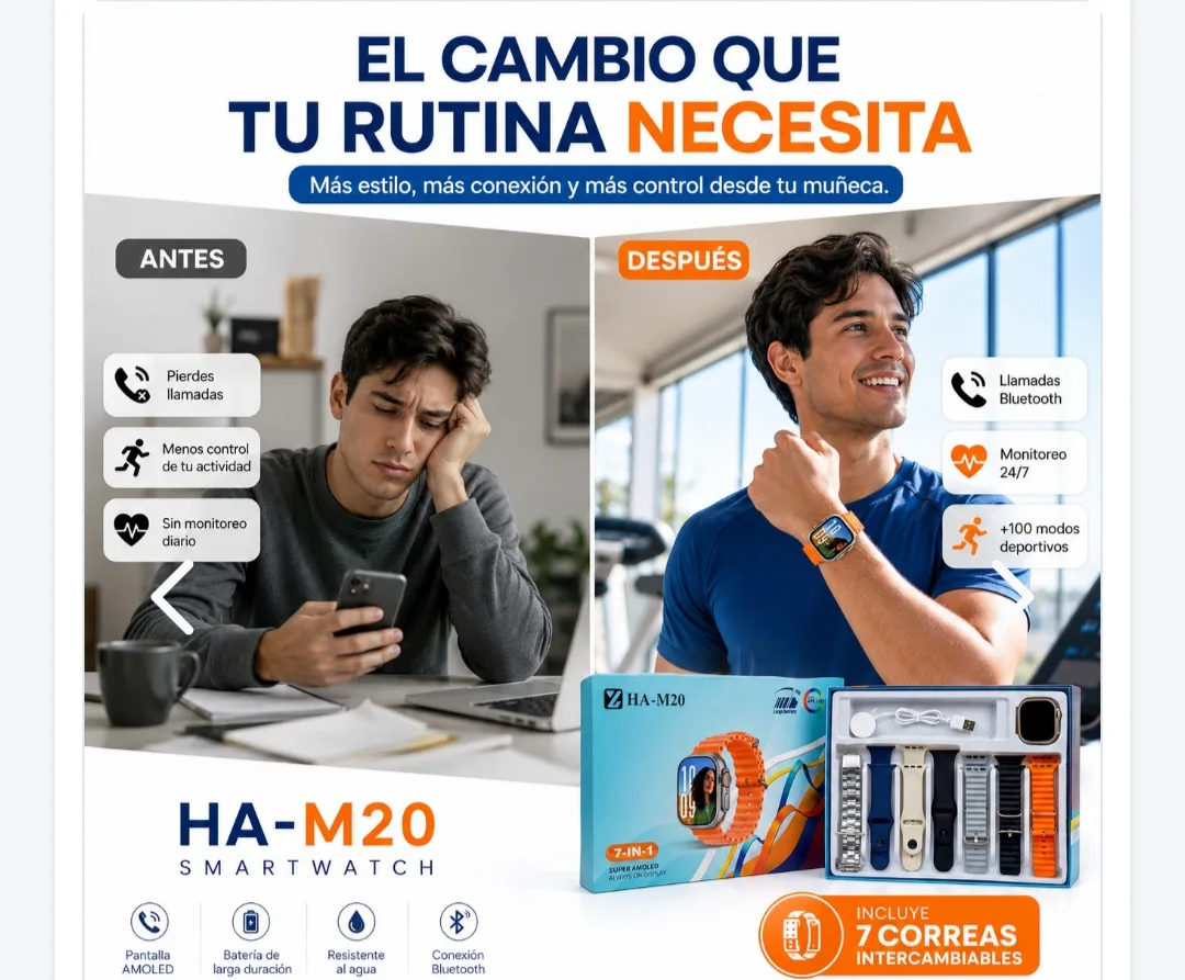 Smart watch 7 Correas Intercambiables - imagen adicional