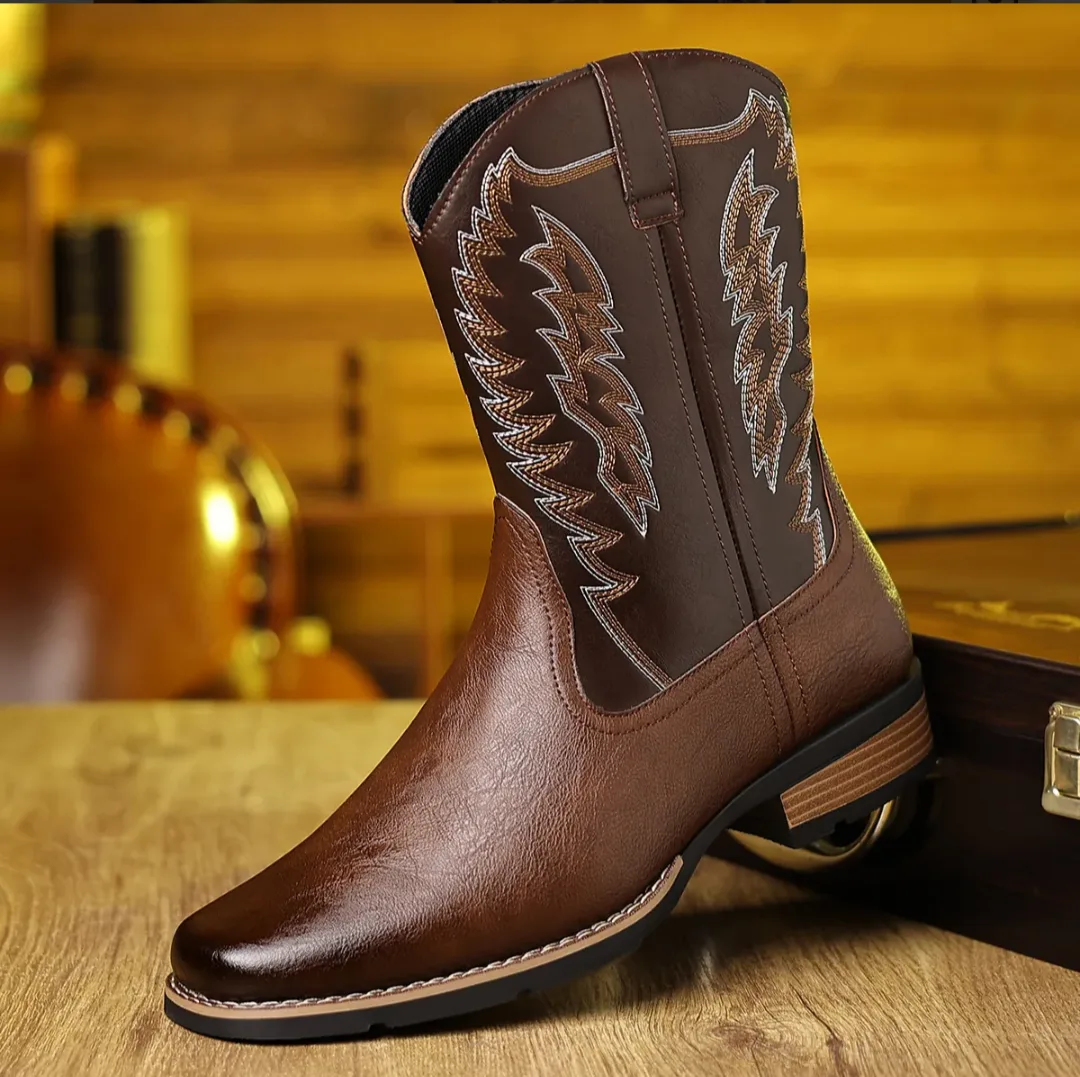 Botas Retro western para hombre - imagen adicional