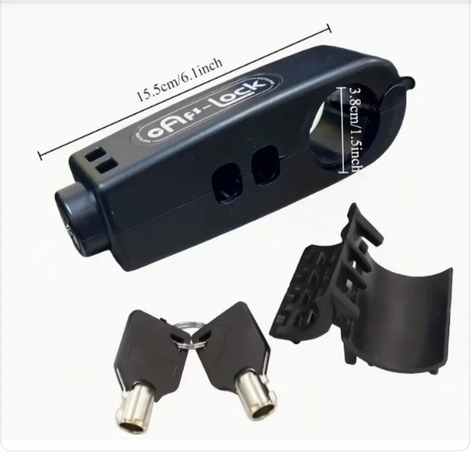Candado antirrobo manilar para moto - imagen adicional