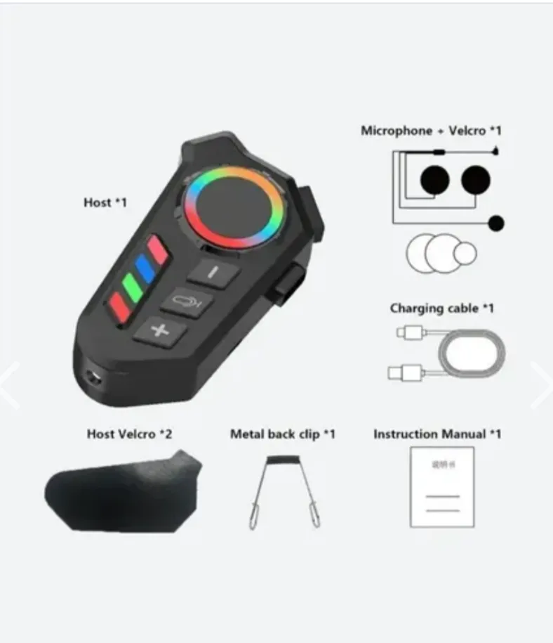 Intercomunicador para casco de moto - imagen adicional