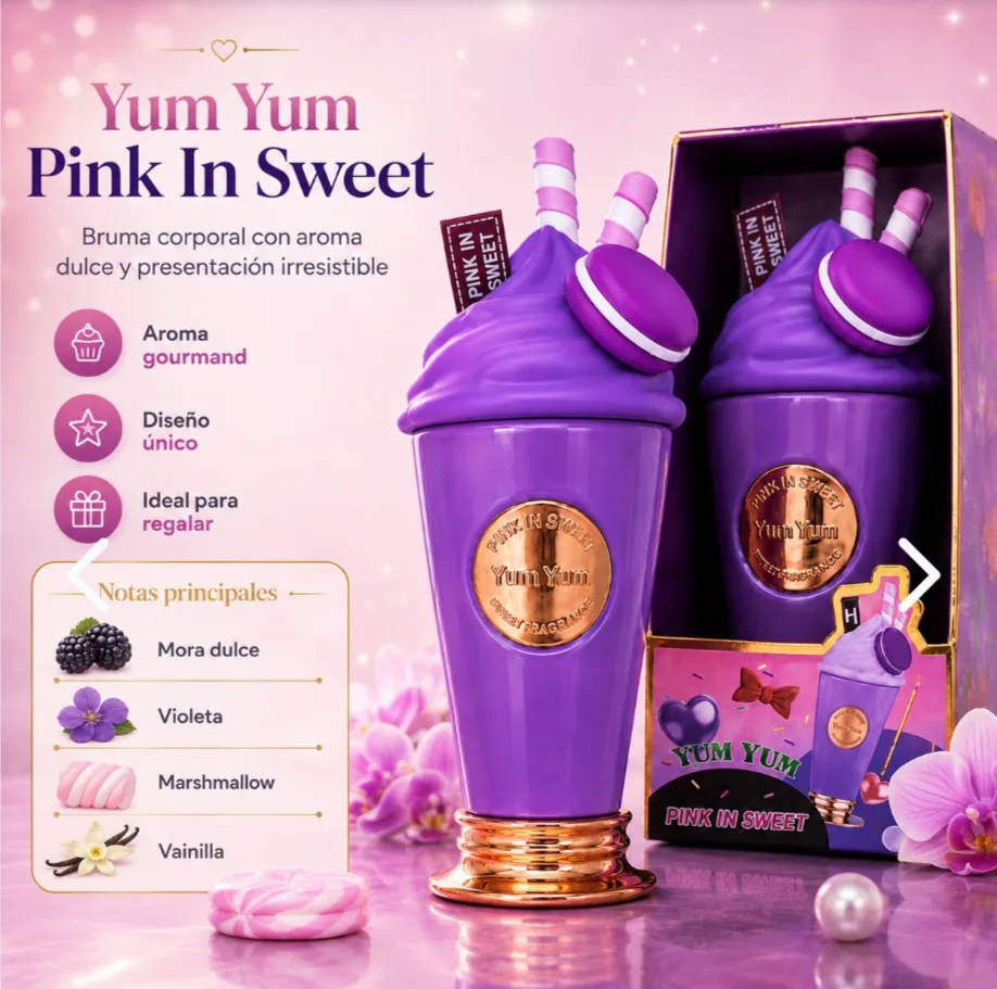 Perfume Mujer. Perfume purple in sweet 200 ml