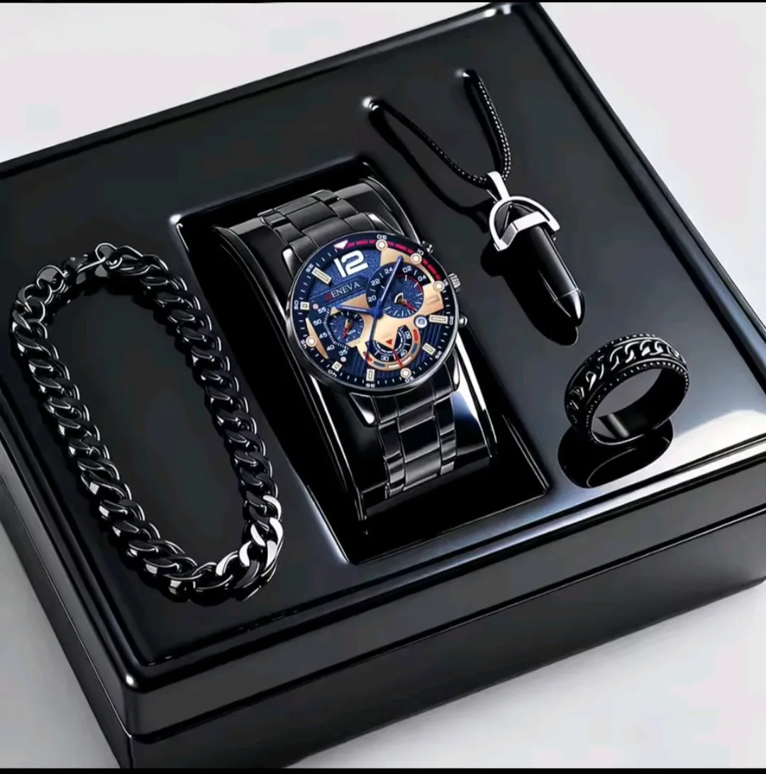 Juego de reloj de hombre