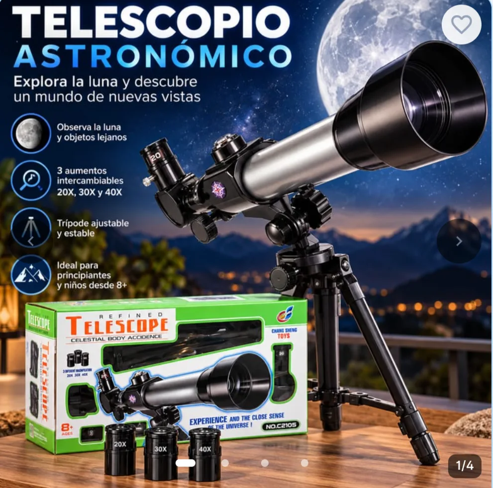 Telescopio Astronómico Explorer 40X