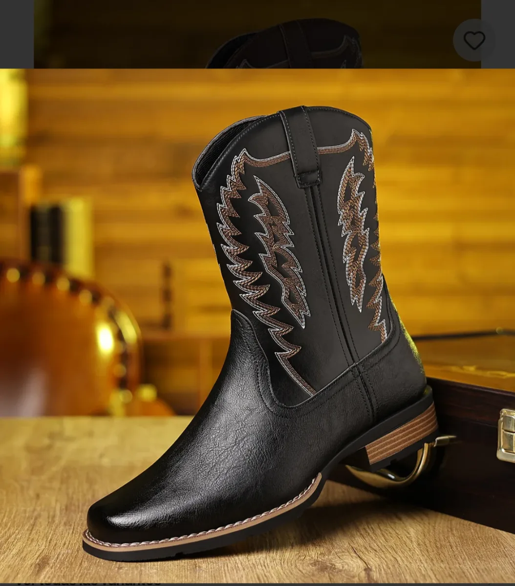 Botas Retro western para hombre
